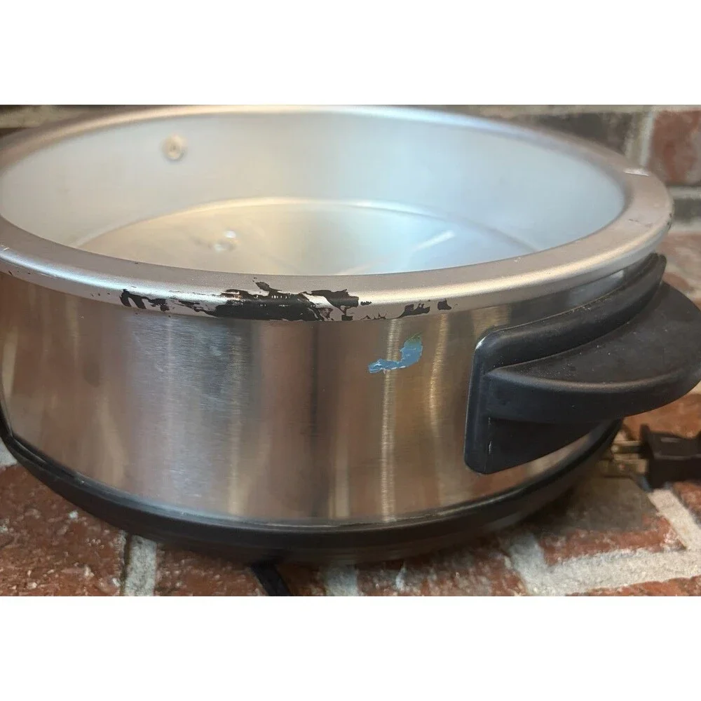 Pampered Chef Rockcrok Slow Cooker Stand ONLY Model 3156 - Tested/Works SEE PICS